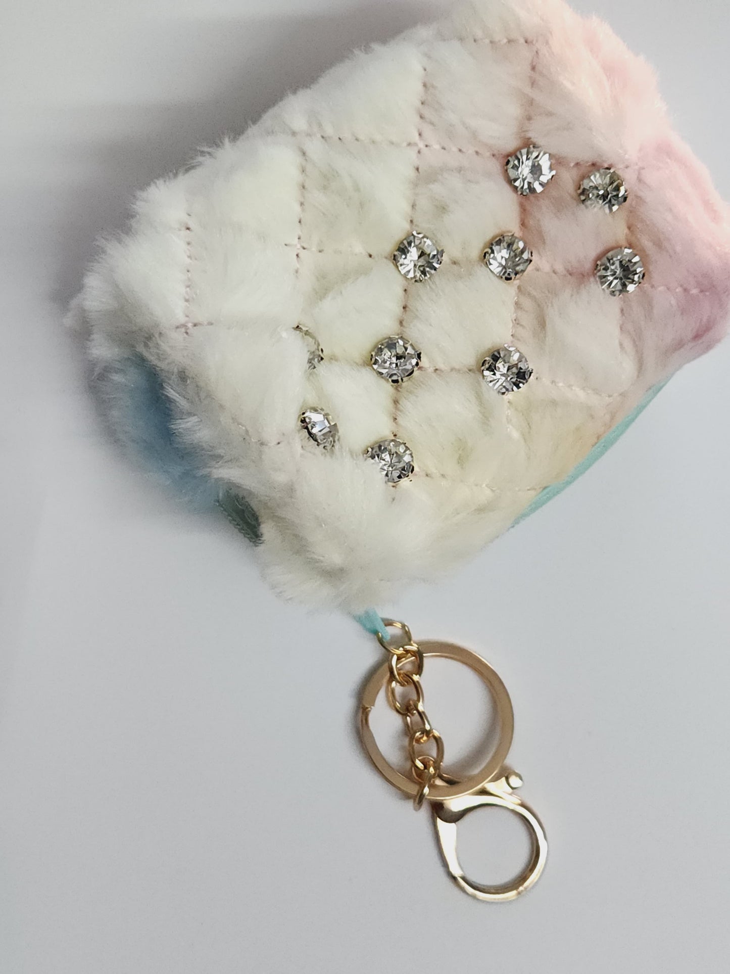 TOTE BAG KEYCHAIN Clutch-Hand Purse for Girls and Women