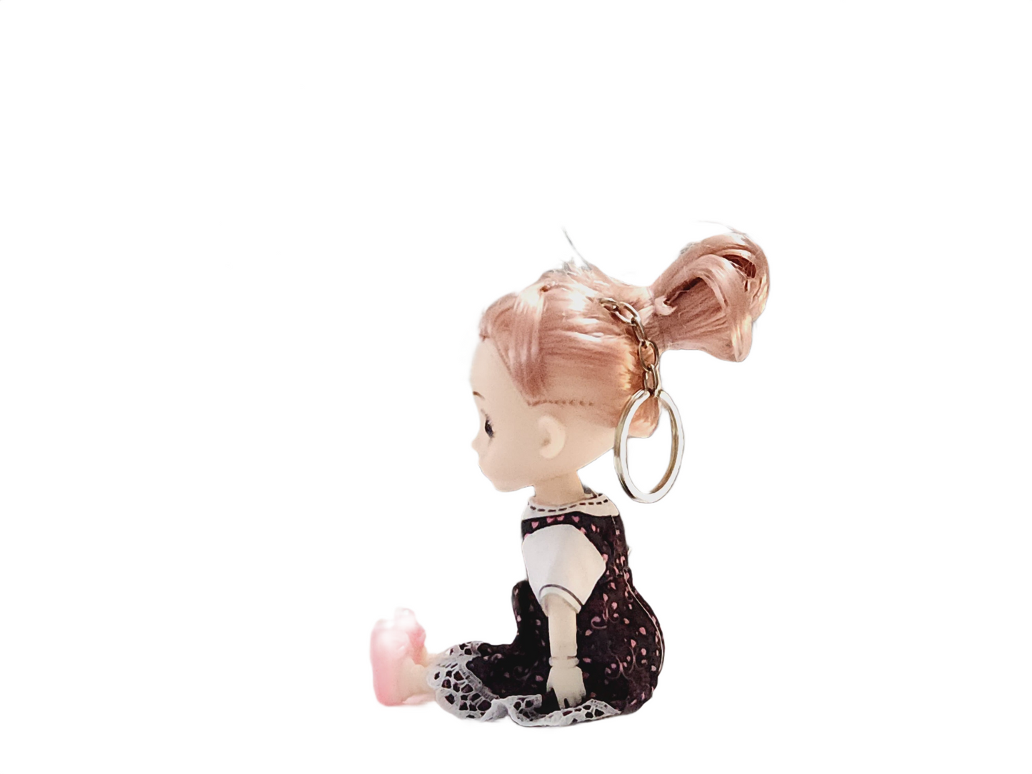 Doll Keyrings for Girls Keychain Keyring Keychains Keyrings for kids children men ladies boys girls car bike home key RANDOM COLOR