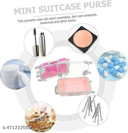 Mini Eyelash Luggage Suitcase 💖